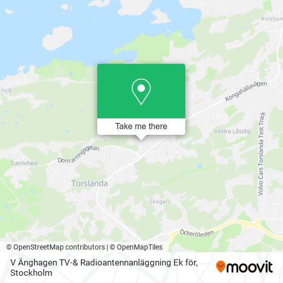 V Änghagen TV-& Radioantennanläggning Ek för map
