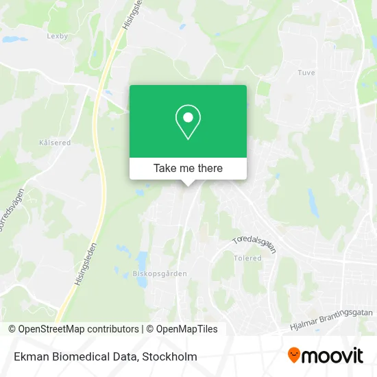 Ekman Biomedical Data map