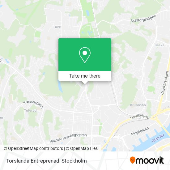 Torslanda Entreprenad map