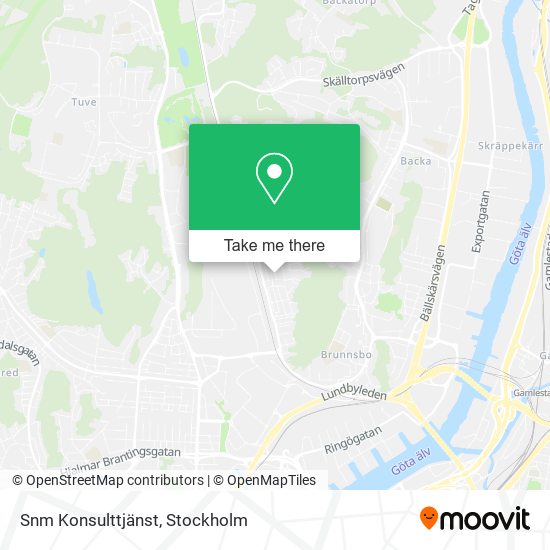 Snm Konsulttjänst map