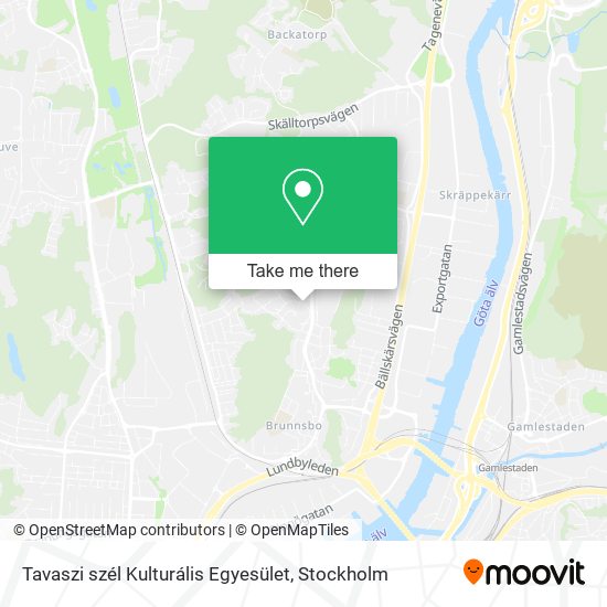 Tavaszi szél Kulturális Egyesület map