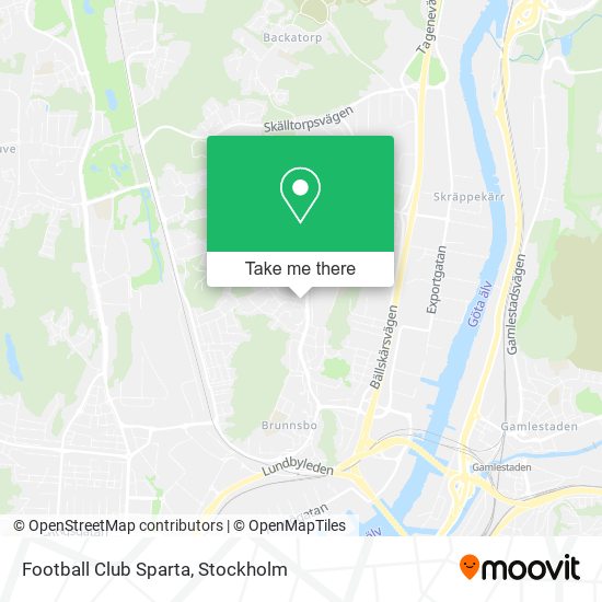 Football Club Sparta map