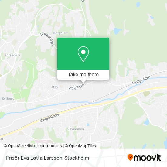 Frisör Eva-Lotta Larsson map