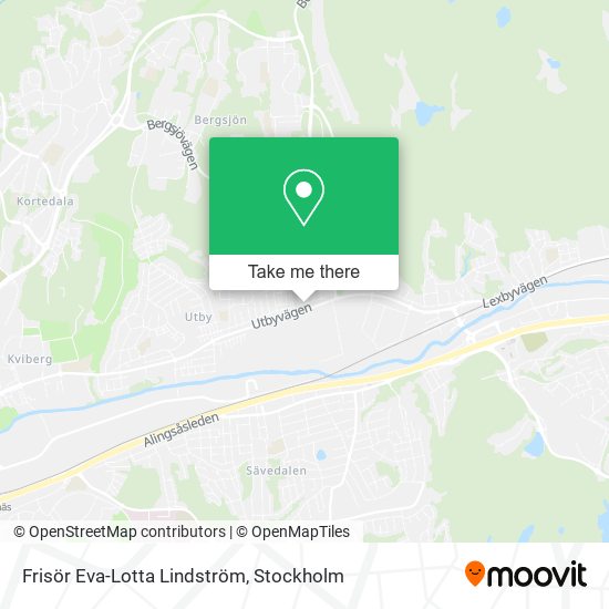 Frisör Eva-Lotta Lindström map