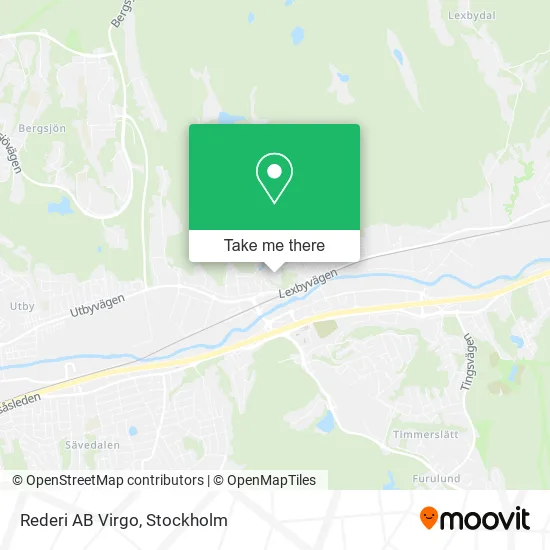 Rederi AB Virgo map