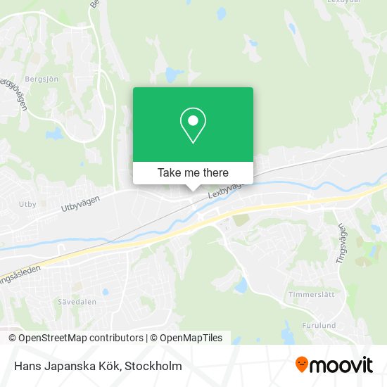 Hans Japanska Kök map