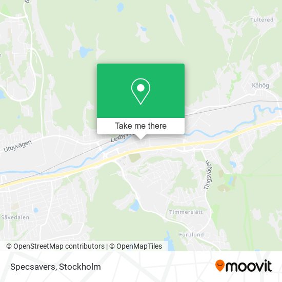 Specsavers map