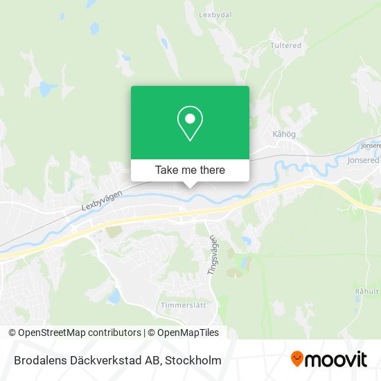 Brodalens Däckverkstad AB map