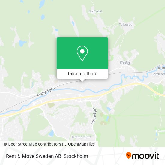 Rent & Move Sweden AB map