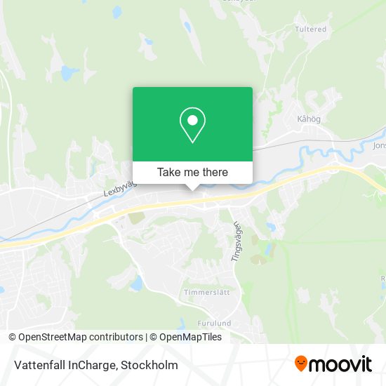 Vattenfall InCharge map