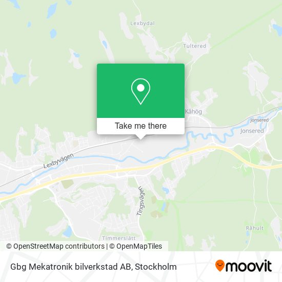 Gbg Mekatronik bilverkstad AB map