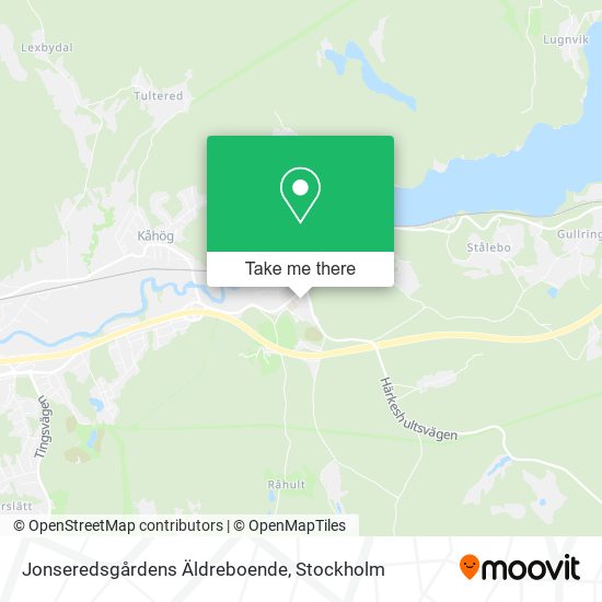 Jonseredsgårdens Äldreboende map