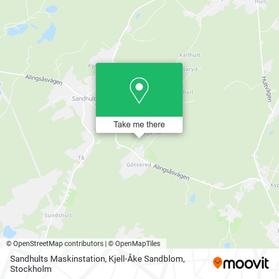 Sandhults Maskinstation, Kjell-Åke Sandblom map
