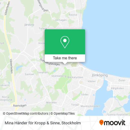 Mina Händer för Kropp & Sinne map