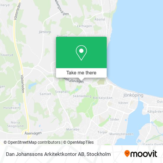 Dan Johanssons Arkitektkontor AB map