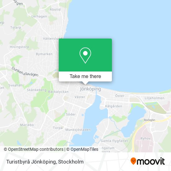 Turistbyrå Jönköping map