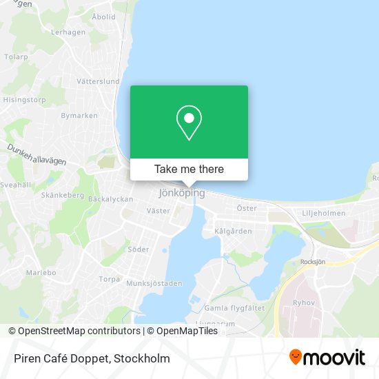 Piren Café Doppet map