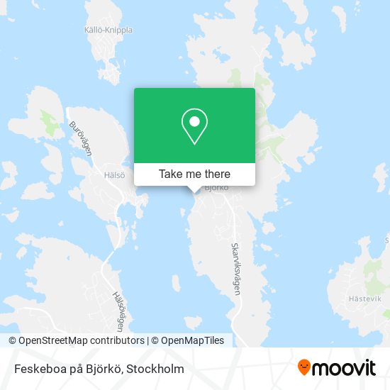 Feskeboa på Björkö map