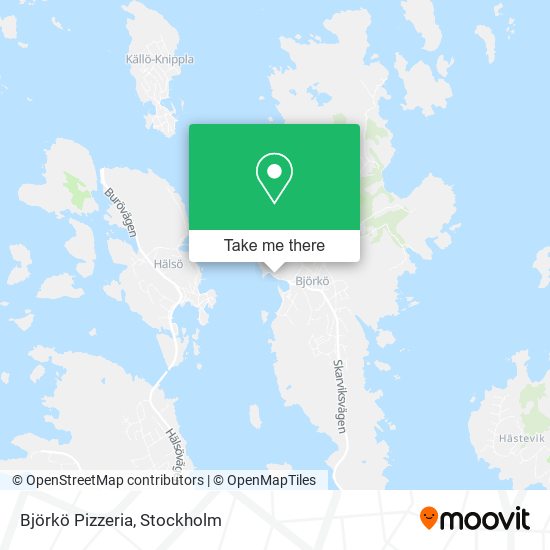 Björkö Pizzeria map