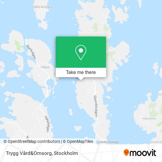 Trygg Vård&Omsorg map