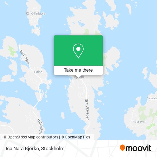 Ica Nära Björkö map