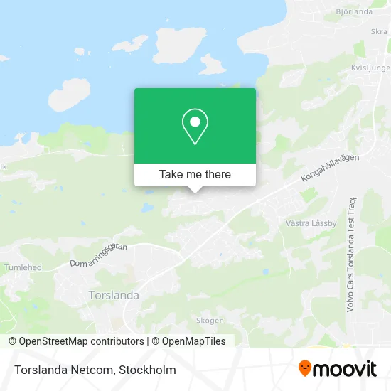 Torslanda Netcom map