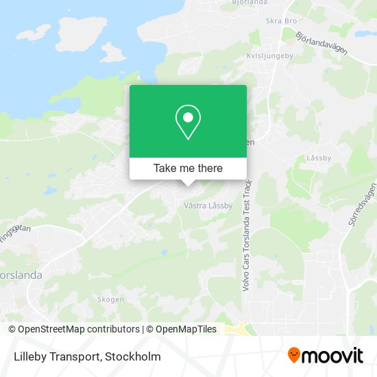 Lilleby Transport map