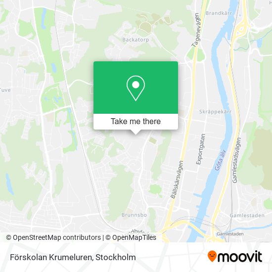 Förskolan Krumeluren map