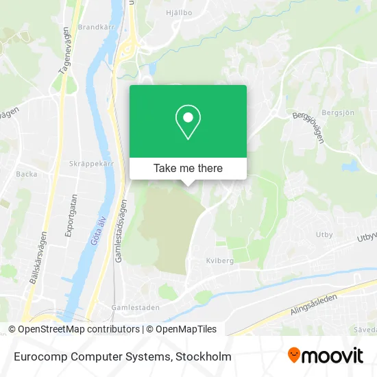 Eurocomp Computer Systems map