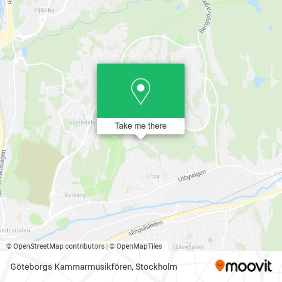 Göteborgs Kammarmusikfören map