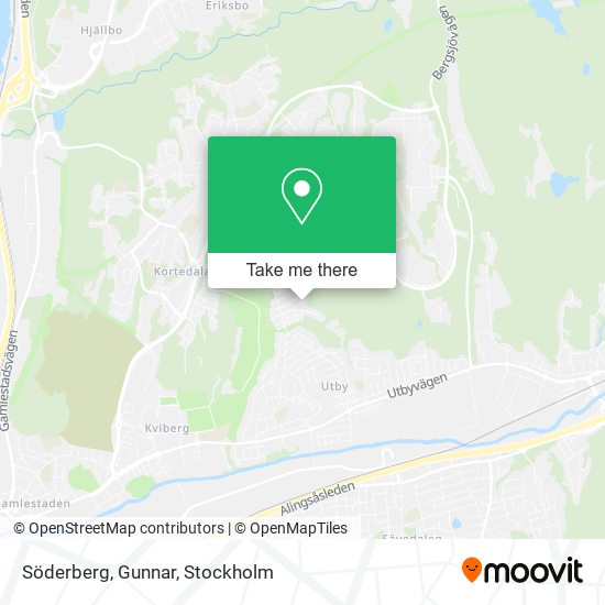 Söderberg, Gunnar map