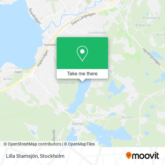 Lilla Stamsjön map