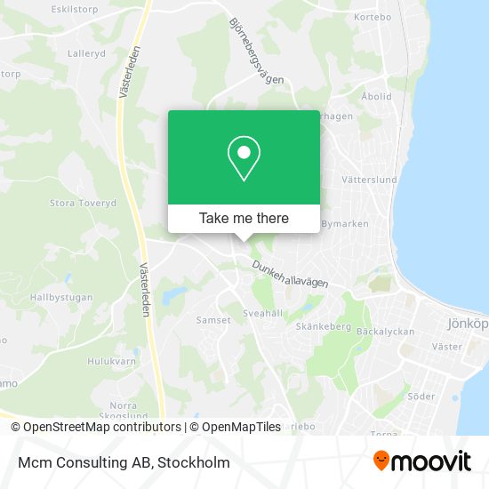 Mcm Consulting AB map