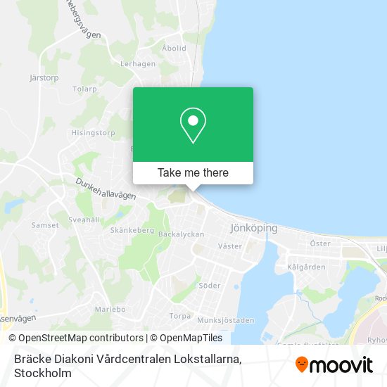 Bräcke Diakoni Vårdcentralen Lokstallarna map