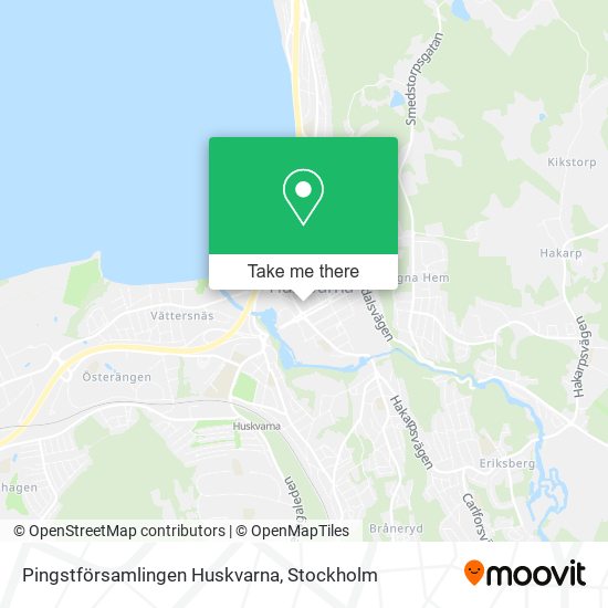 Pingstförsamlingen Huskvarna map