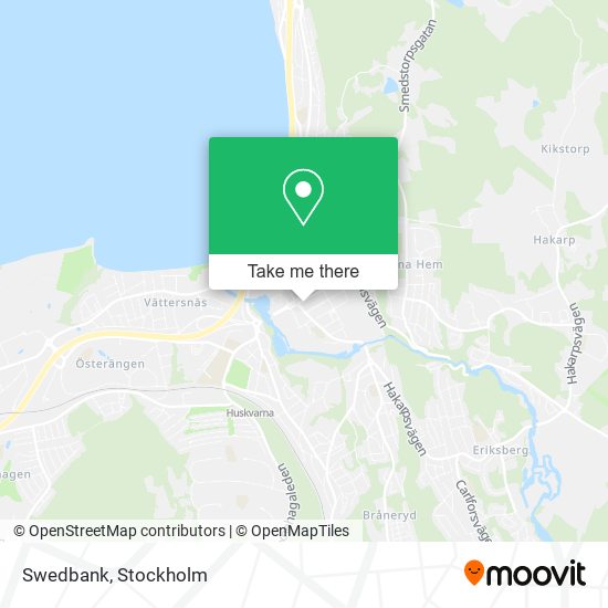 Swedbank map