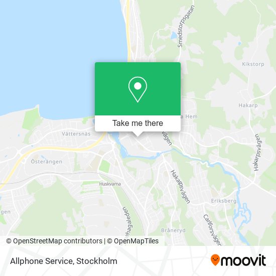 Allphone Service map