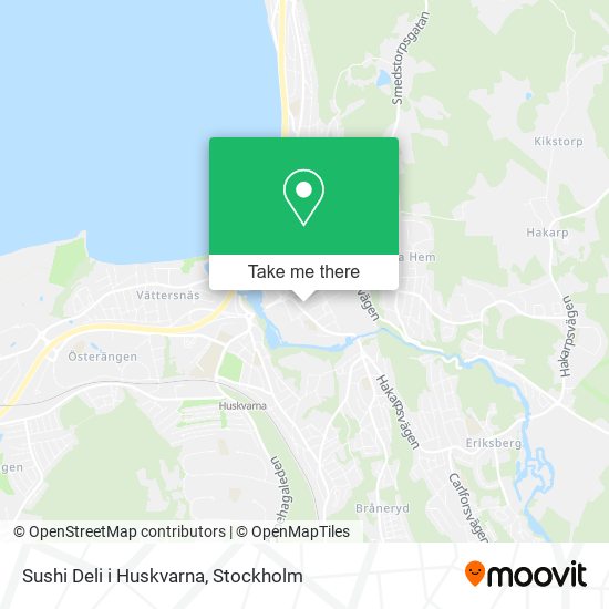 Sushi Deli i Huskvarna map