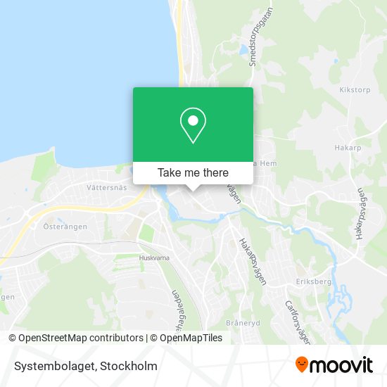 Systembolaget map