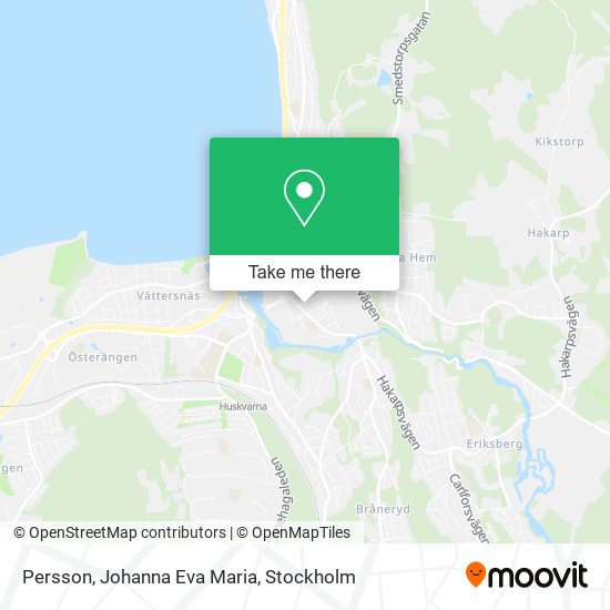 Persson, Johanna Eva Maria map
