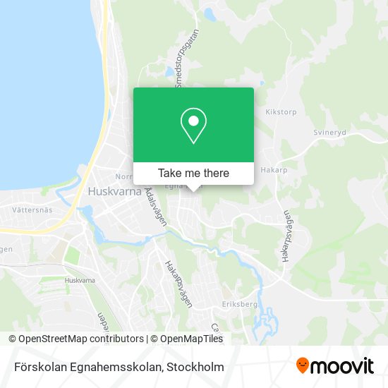 Förskolan Egnahemsskolan map