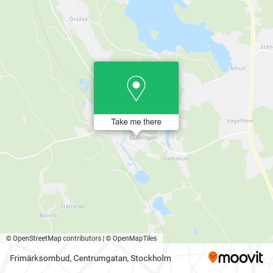 Frimärksombud, Centrumgatan map