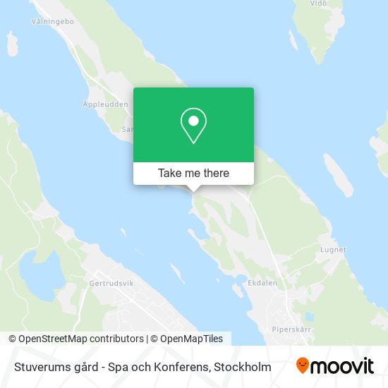 Stuverums gård - Spa och Konferens map