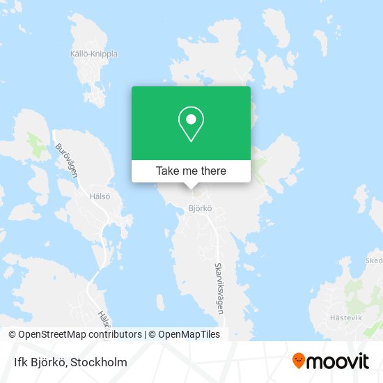 Ifk Björkö map