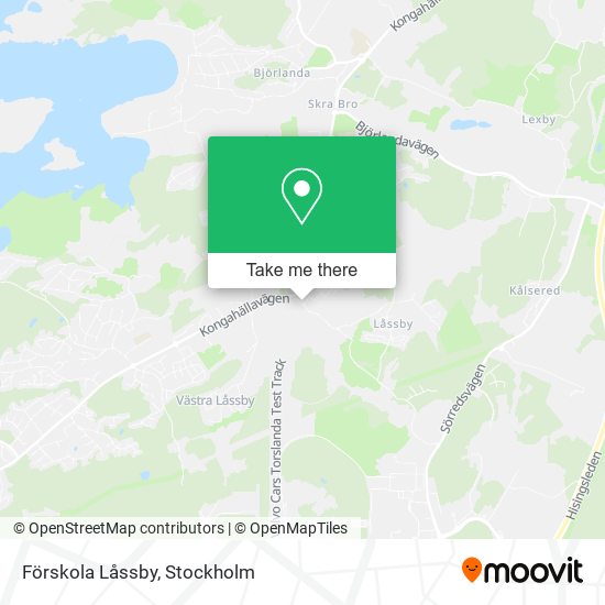 Förskola Låssby map