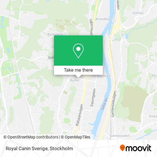 Royal Canin Sverige map