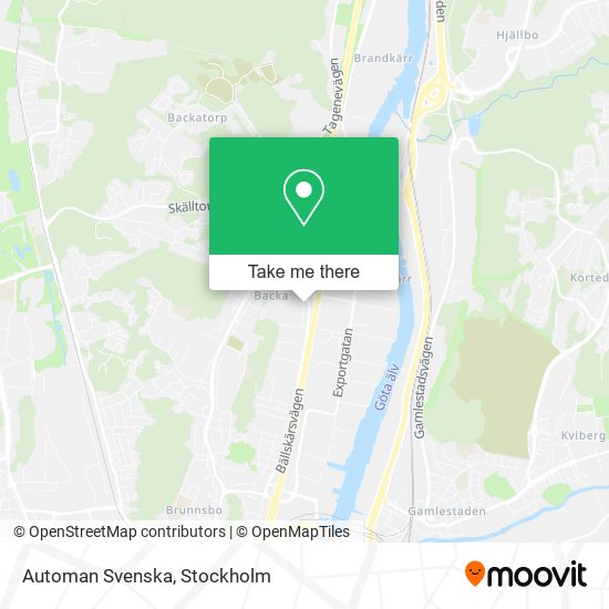 Automan Svenska map