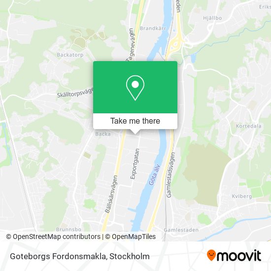 Goteborgs Fordonsmakla map