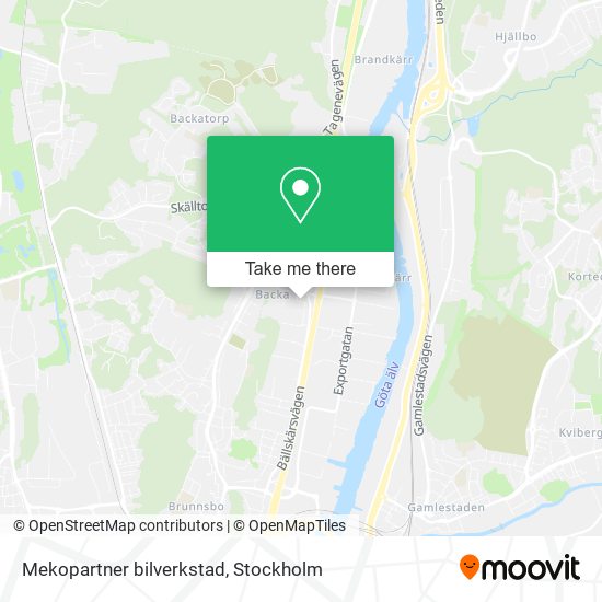 Mekopartner bilverkstad map