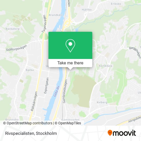 Rivspecialisten map